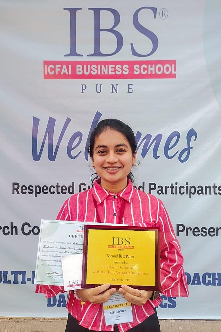 Ms. Nidhi Mundada_Second Prize_Student Category